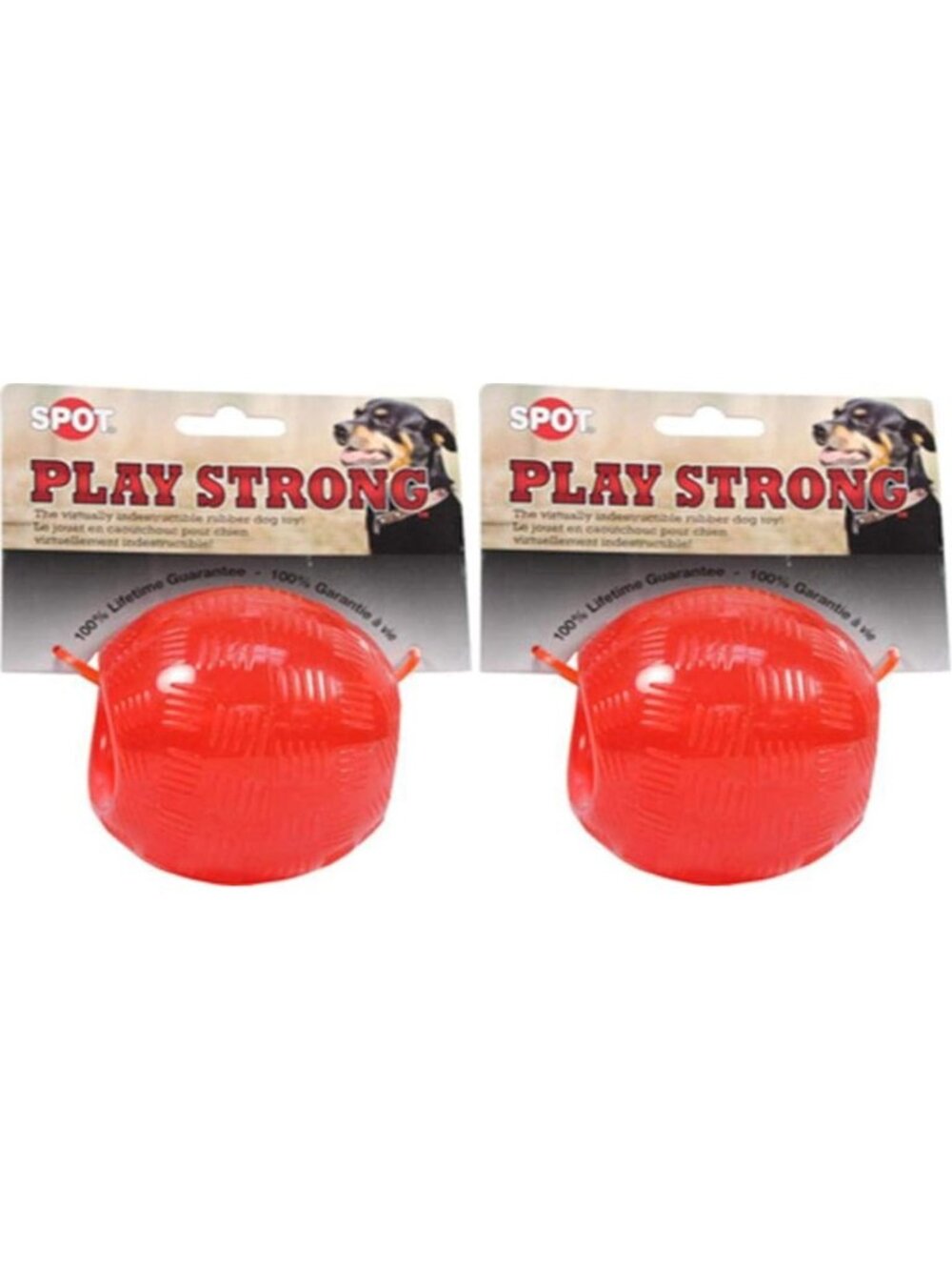 Durable Chew Toys for Aggressive Chewers & Puppies - Small Ball Toy Set (2 Pack)